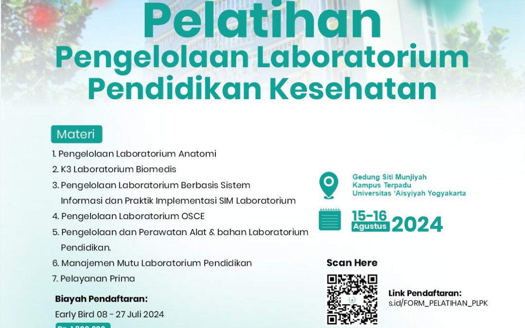 Pelatihan Pengelolaan Laboratorium Pendidikan oleh Laboratorium UNISA Yogyakarta